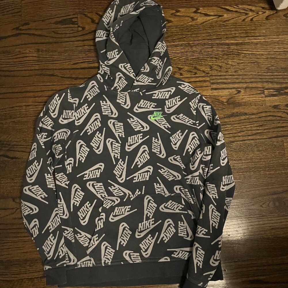 Nike Sportswear Club Fleece Pullover Sweatshirt Hoodie Youth XL